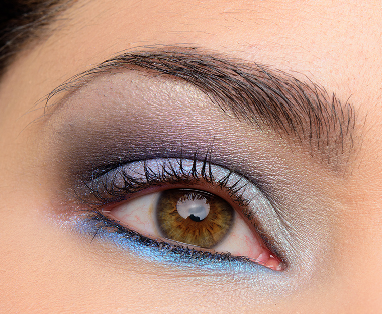 Kat Von D Alchemist Palette over Giorgio Armani Shadow Eye Tint