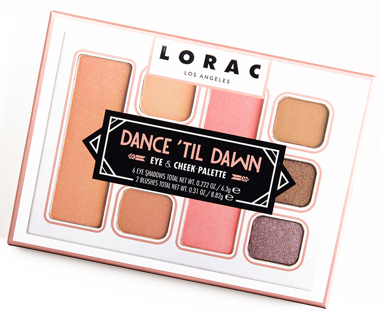 LORAC Dance 'Til Dawn Holiday 2016 Eye & Cheek Palette