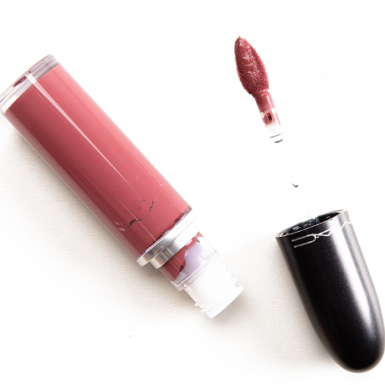 MAC Topped with Brandy Retro Matte Liquid Lipcolour