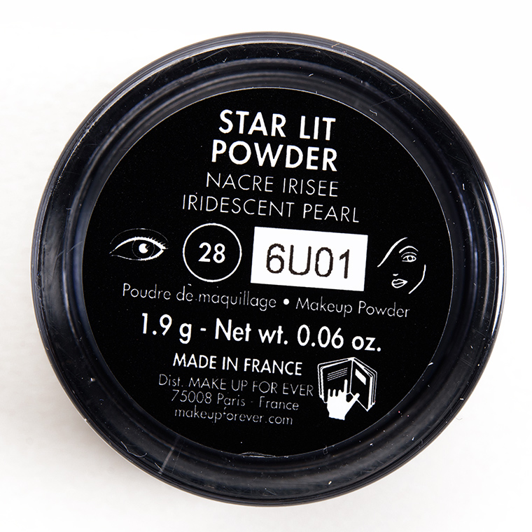 Make Up For Ever 28 Anthracite Black Star Lit Powder