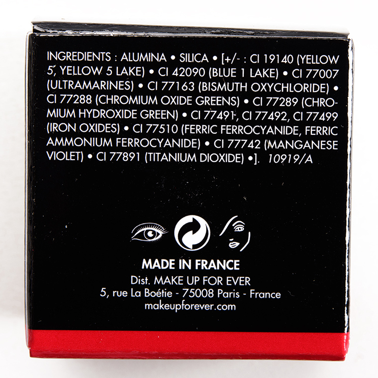 Make Up For Ever 28 Anthracite Black Star Lit Powder