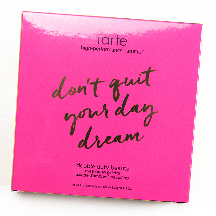 Tarte Don't Quit Your Day Dream Double Duty Beauty Eyeshadow Palette