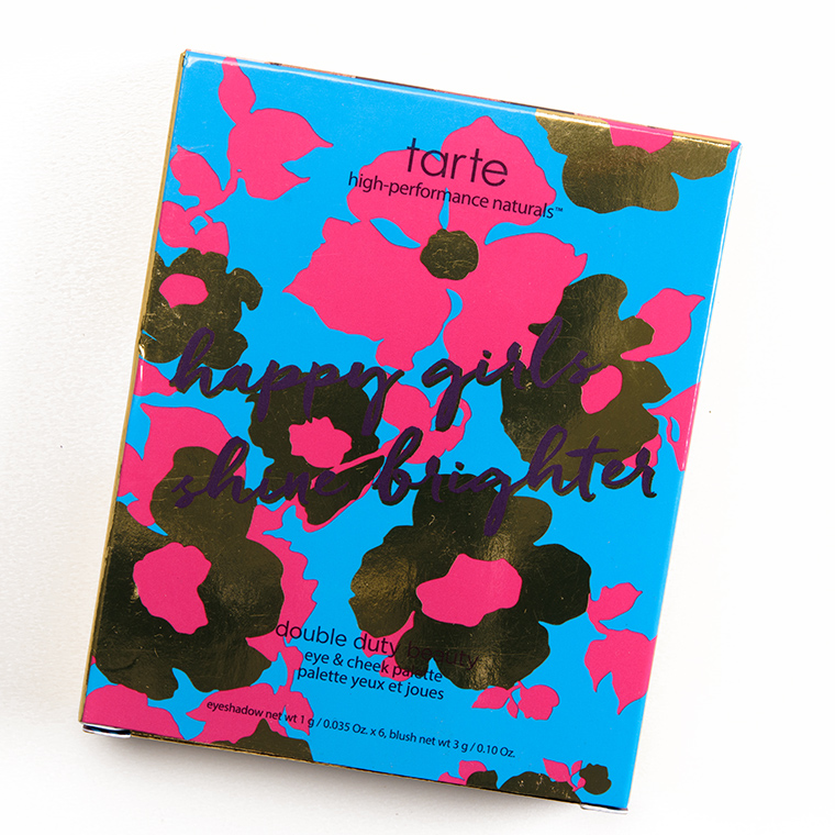 Tarte Happy Girls Shine Brighter Double Duty Beauty Eye & Cheek Palette