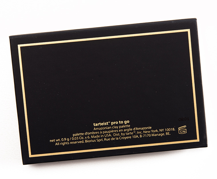 Tarte Tarteist Pro to Go Eyeshadow Palette