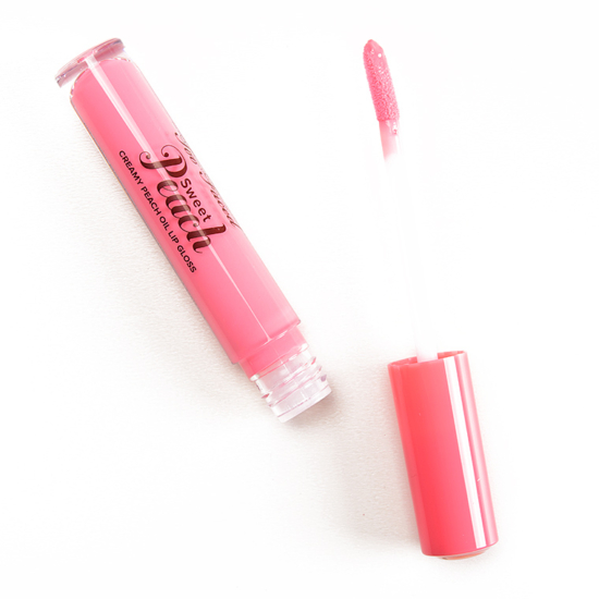 Too Faced Peach, Please! Sweet Peach Creamy Peach Oil Lip Gloss