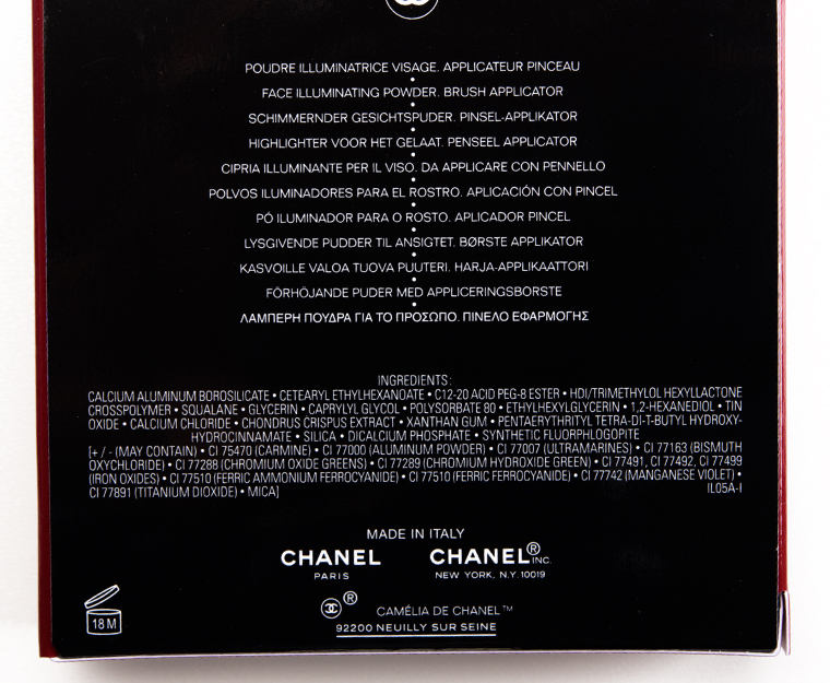 Chanel Camelia de Chanel Illuminating Powder