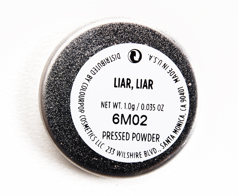 ColourPop Liar, Liar Pressed Powder Shadow