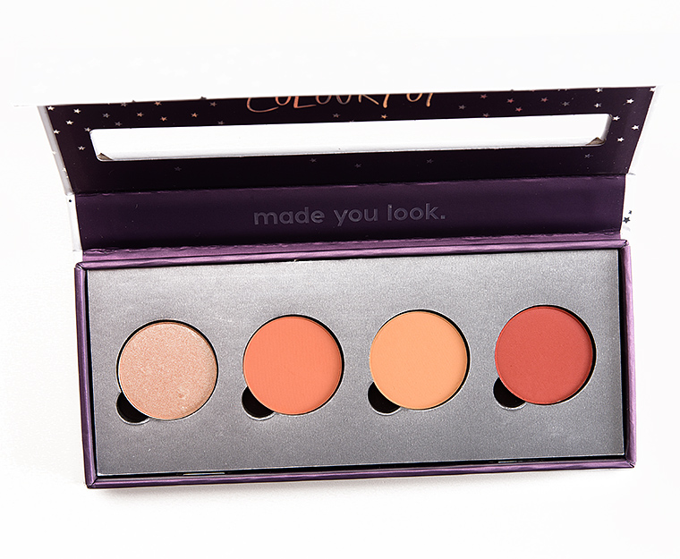 ColourPop Lo-Key 4-Pan Pressed Powder Shadow Palette