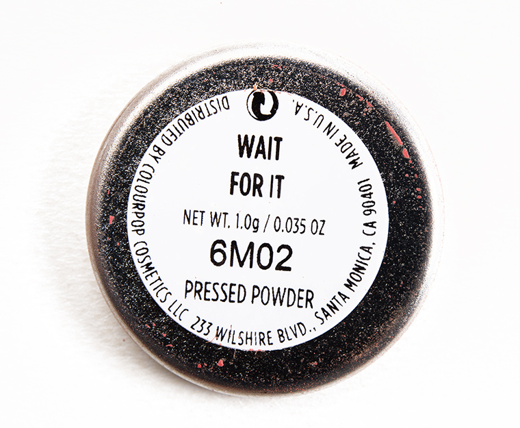 ColourPop Wait for It Pressed Powder Shadow
