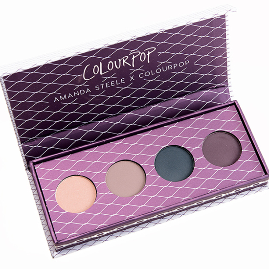 ColourPop Weekend Warrior 4-Pan Pressed Powder Shadow Palette