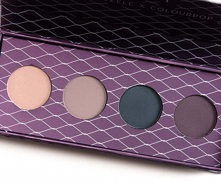 ColourPop Weekend Warrior 4-Pan Pressed Powder Shadow Palette