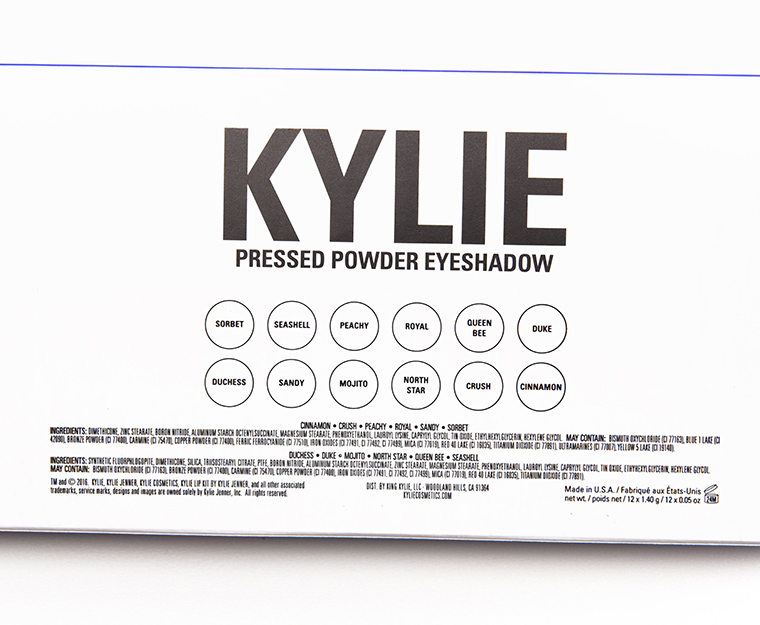 Kylie Cosmetics Royal Peach Kyshadow Eyeshadow Palette