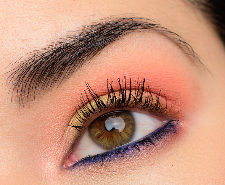Kylie Cosmetics Royal Peach Palette Look | View Breakdown