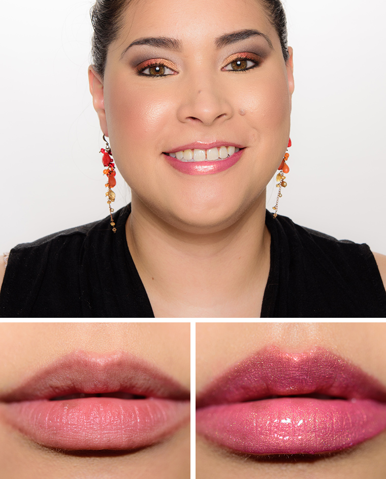 Lancome Polished Rose (01) Le Metallique Metallic Lip Lacquer