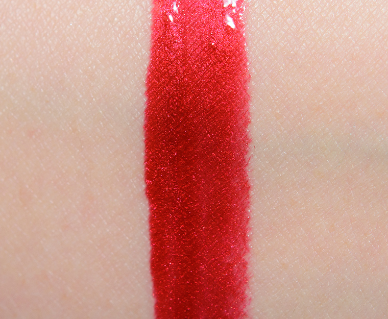 Lancome Rouge Magma (05) Le Metallique Metallic Lip Lacquer