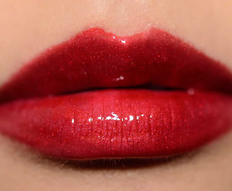 Lancome Rouge Magma (05) Le Metallique Metallic Lip Lacquer