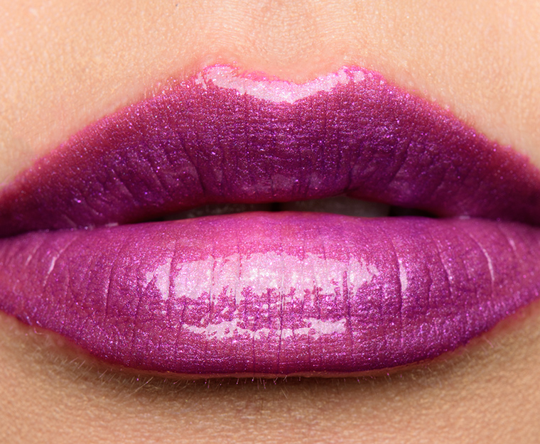 Lancome Meteoric Violet (06) Le Metallique Metallic Lip Lacquer