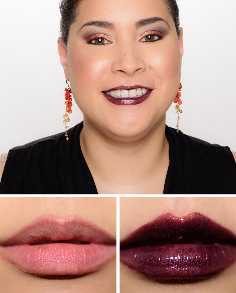 Lancome Purple Onyx (07) Le Metallique Metallic Lip Lacquer
