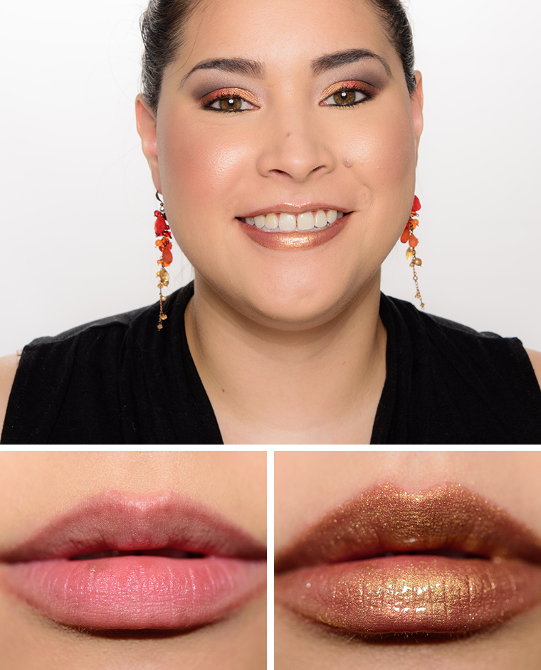 Lancome Brushed Gold (11) Le Metallique Metallic Lip Lacquer