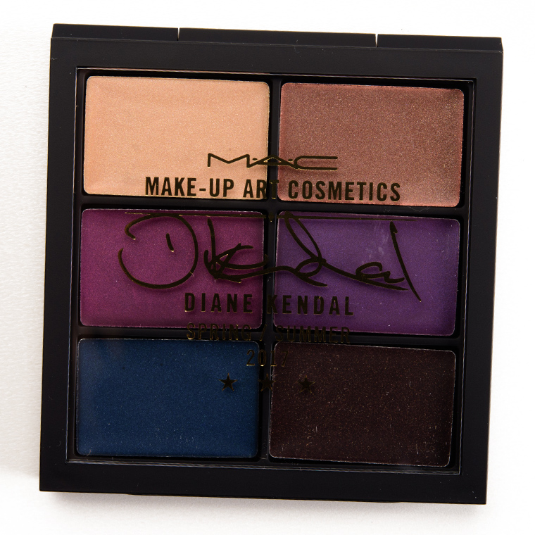 MAC Glamourize Me Cream Colour Base Eye Shadow Palette x 6