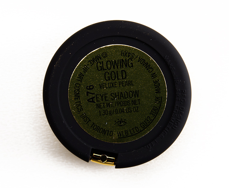 MAC Glowing Gold Eyeshadow