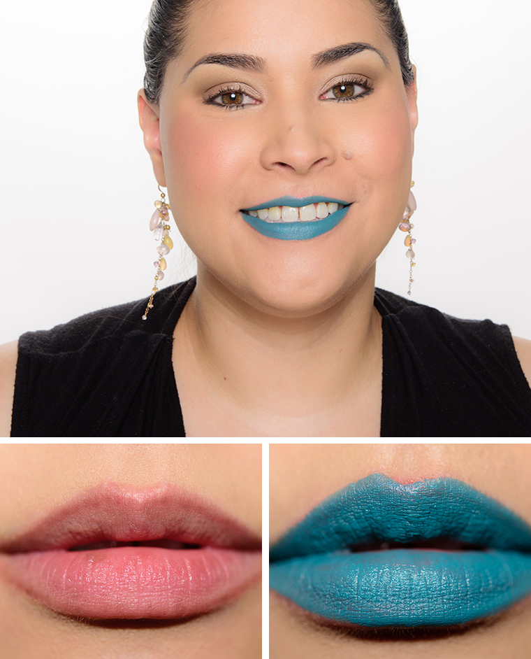 MAC Show and Teal Lipstick