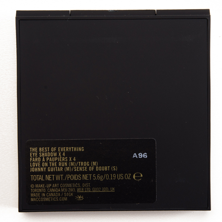 MAC The Best of Everything Eyeshadow Quad