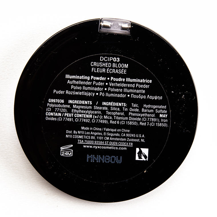 NYX Crushed Bloom Duo Chromatic Illuminating Powder