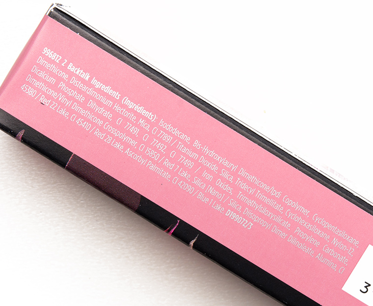Urban Decay Backtalk Vice Liquid Lipstick