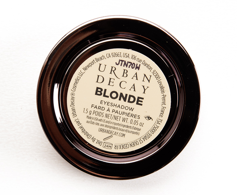 Urban Decay Blonde Eyeshadow (Discontinued)