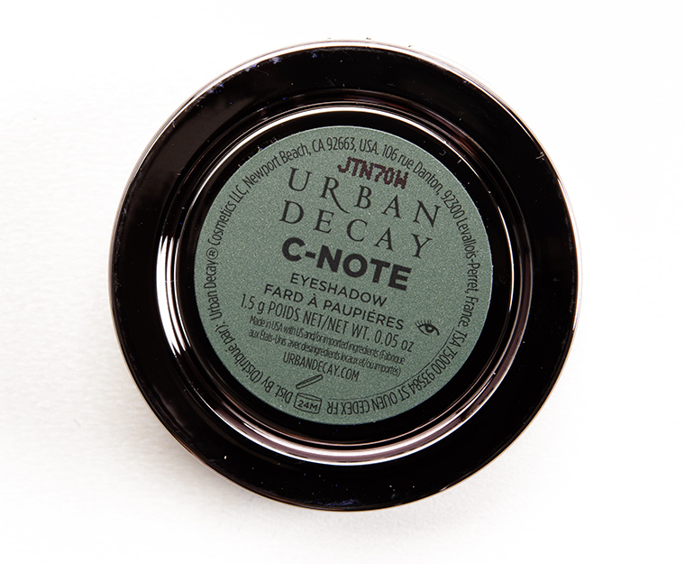 Urban Decay C-Note Eyeshadow (Discontinued)