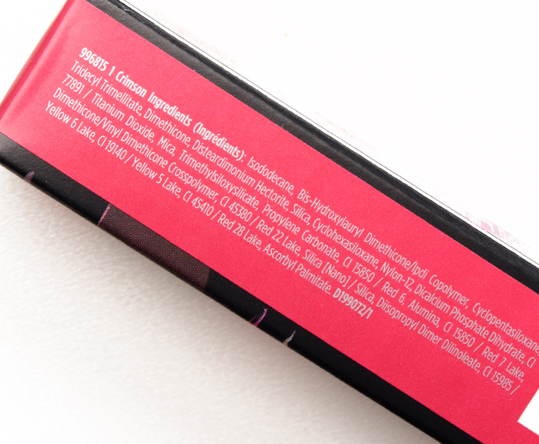 Urban Decay Crimson Vice Liquid Lipstick