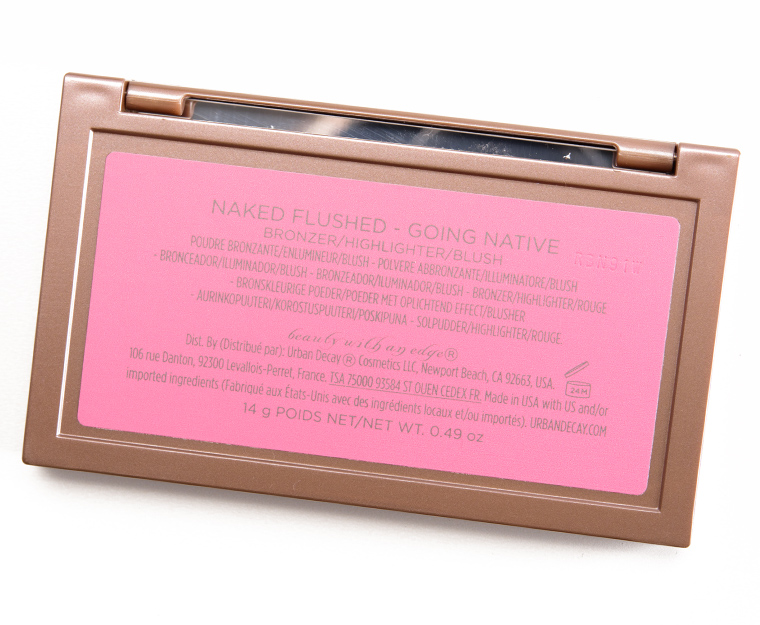 Urban Decay Going Native Naked Flushed Cheek Palette