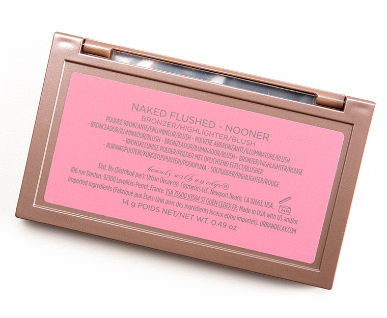 Urban Decay Nooner Naked Flushed Cheek Palette