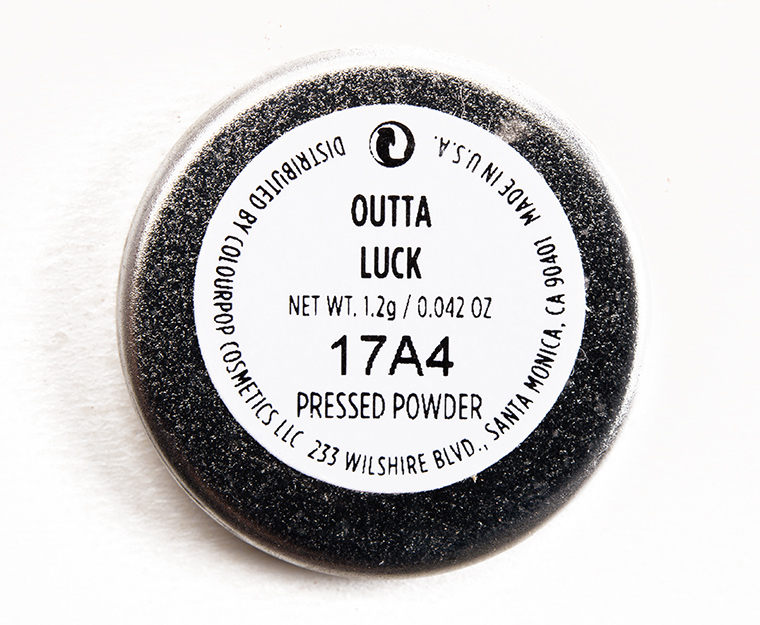 ColourPop Outta Luck Pressed Powder Shadow
