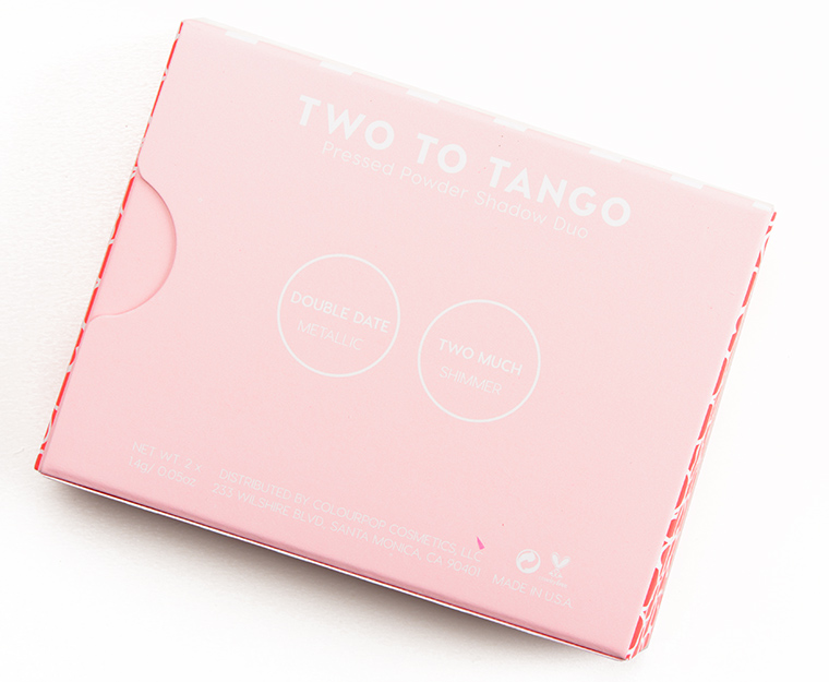 ColourPop Two to Tango Pressed Powder Eye Duo