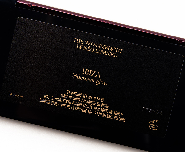 Kevyn Aucoin Ibiza The Neo Limelight