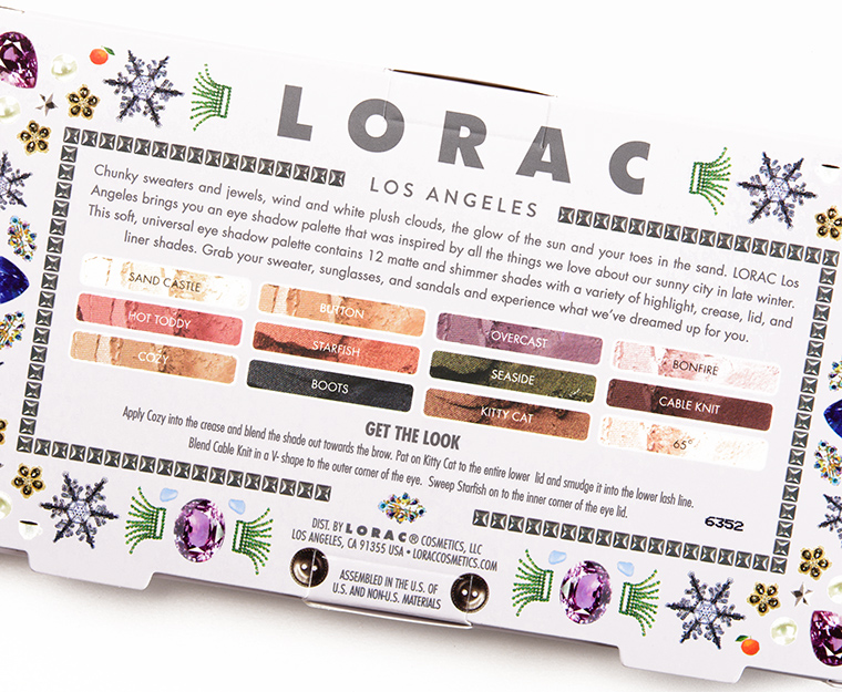 LORAC California Dreaming Eyeshadow Palette