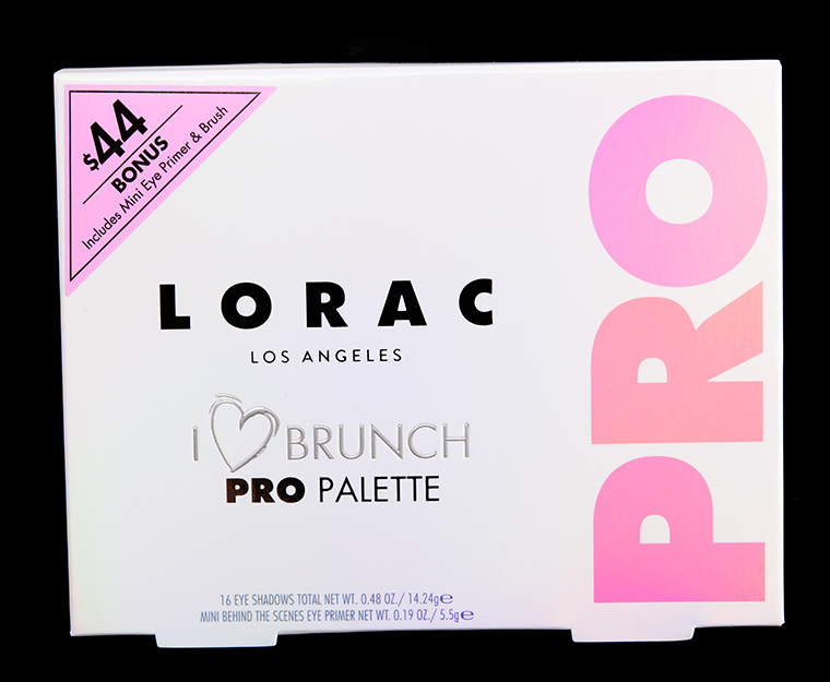 LORAC I Love Brunch Spring 2017 Eyeshadow Palette
