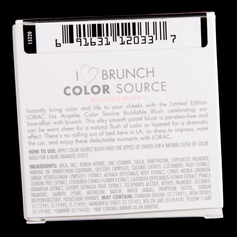 LORAC Luma Color Source Buildable Blush
