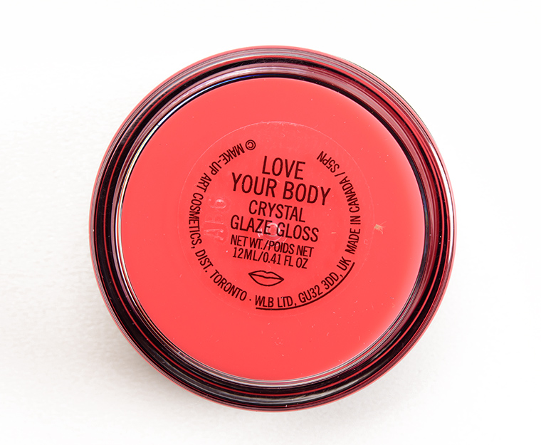 MAC Love Your Body Crystal Glaze Gloss