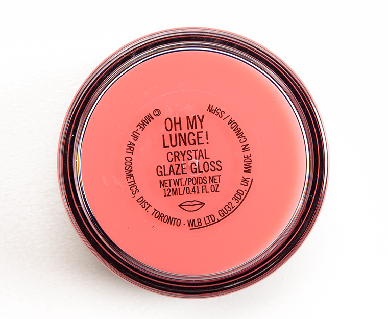 MAC Oh My Lunge Crystal Glaze Gloss