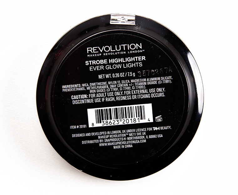 Makeup Revolution Ever Glow Lights Strobe Highlighter