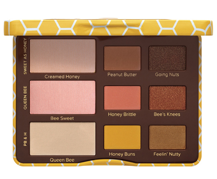 Too Faced Peanut Butter and Honey Palette for Spring 2017