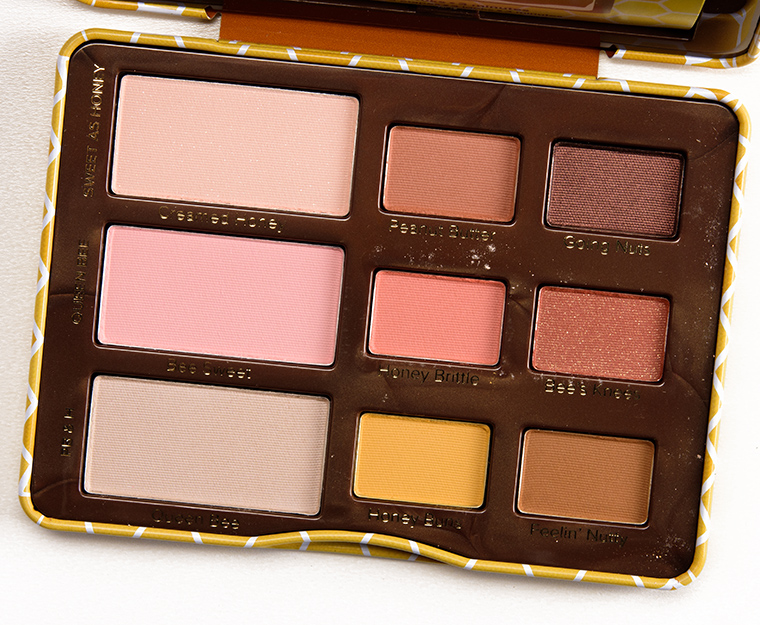 Too Faced Peanut Butter and Honey Eye Shadow Collection