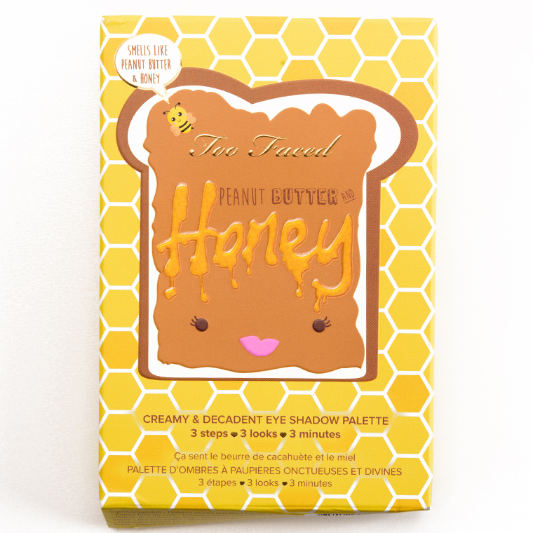 Too Faced Peanut Butter and Honey Eye Shadow Collection