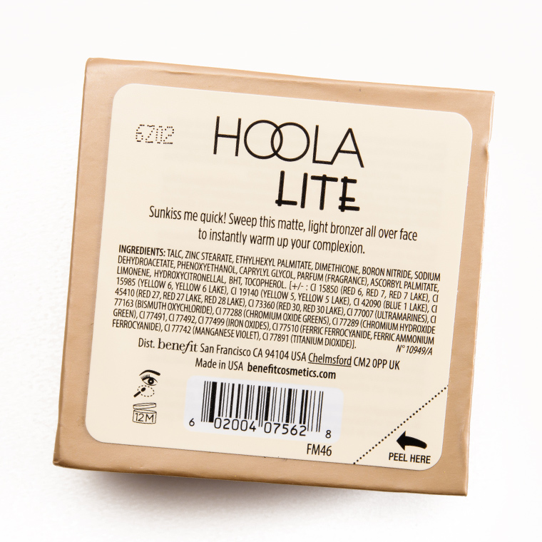 Benefit Hoola Lite Box o' Powder (Bronzer)