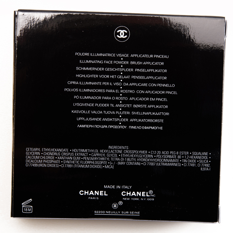 Chanel Plisse Lumiere de Chanel Illuminating Powder