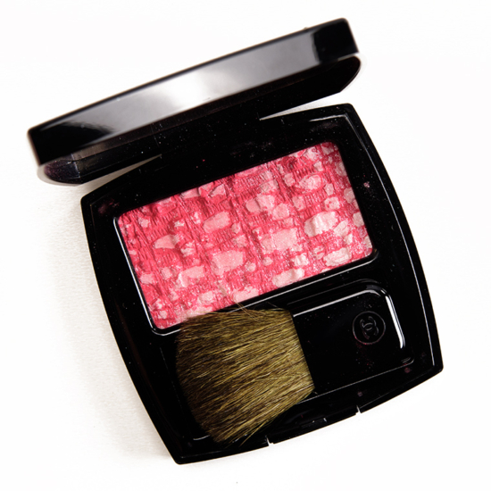 Chanel Tweed Cherry Blossom Les Tissages de Chanel Blush Duo Tweed Effect