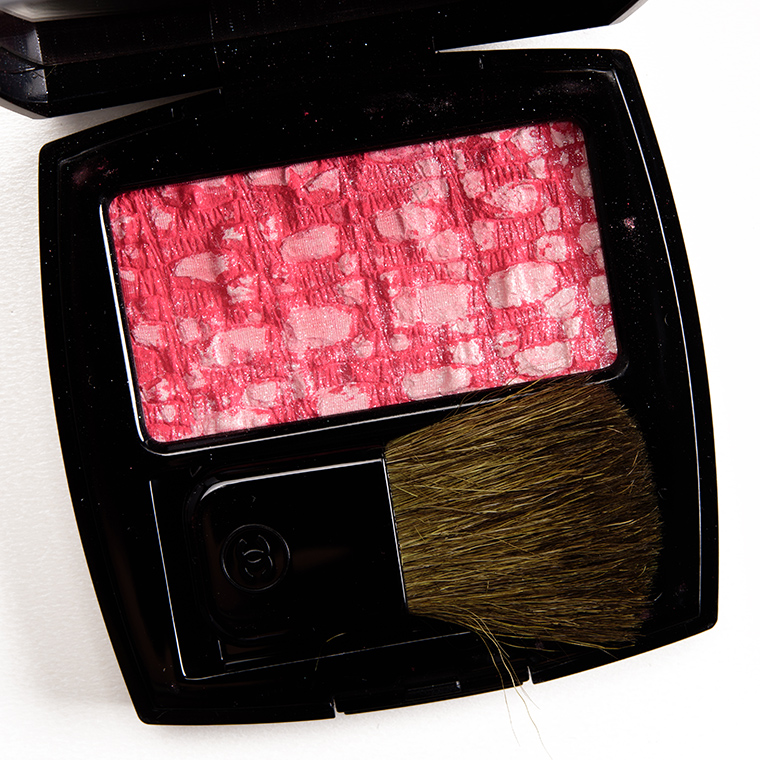 Chanel Tweed Cherry Blossom Les Tissages de Chanel Blush Duo Tweed Effect